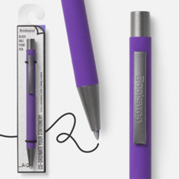 خودکار فشاری/Ball Point استیل PURPLEکد43104