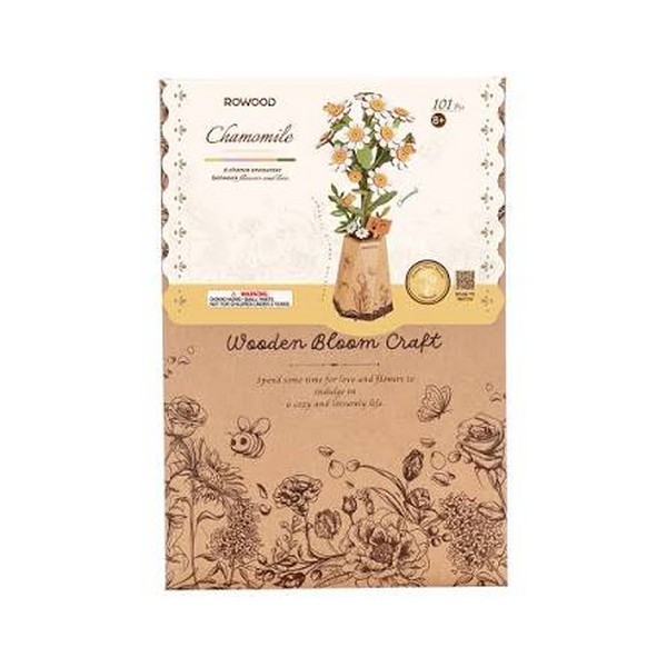پازل 3بعدی 101 تکه Chamomile چوبی TW061