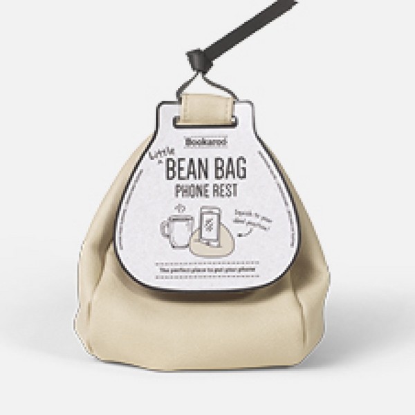 استند موبایل/‌Bean bag چرمی CREAM کد 42634