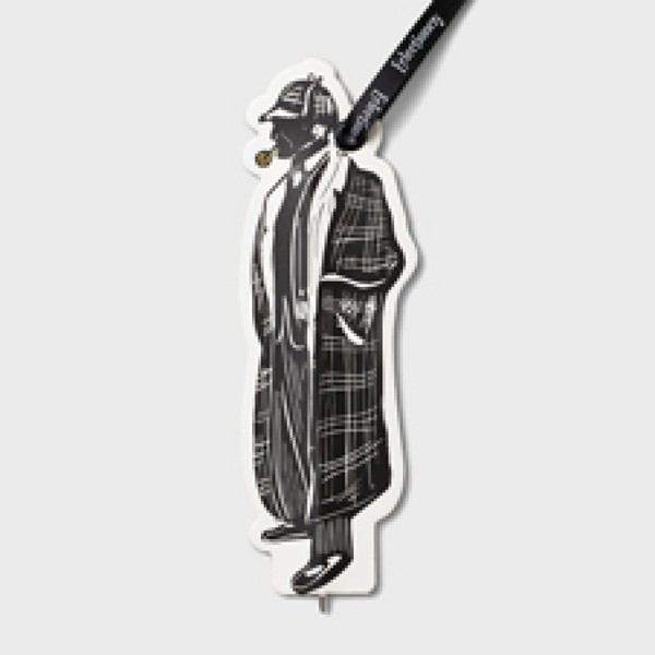 قلم بوکمارکی/Flat مقوایی SHERLOCK کد 37820