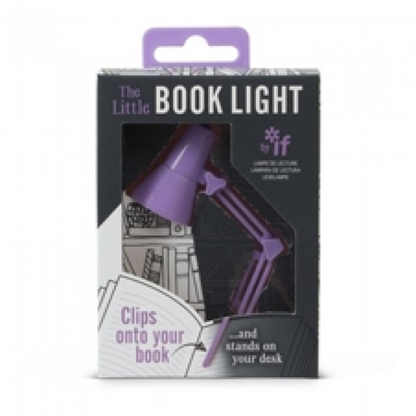 چراغ مطالعه/Book Light کلیپس دار Lilac کد 44303