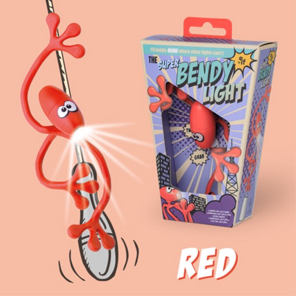 چراغ مطالعه/Super Bendy سه پایه Red کد 46103