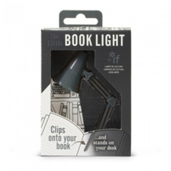 چراغ مطالعه/Book Light کلیپس دار GREY کد 44302