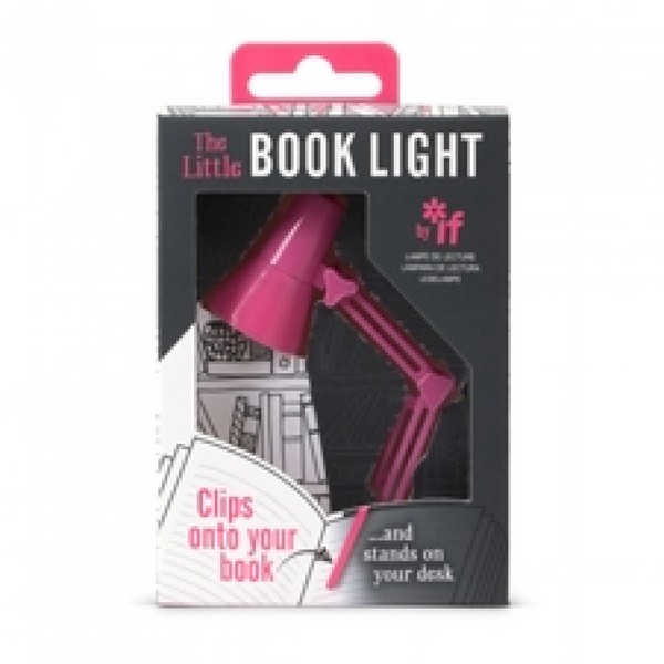 چراغ مطالعه/Book Light کلیپس دار PINK کد 44305