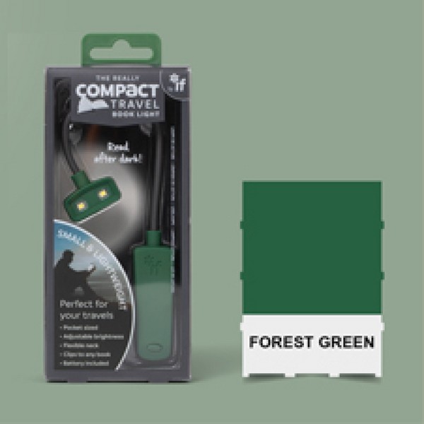 چراغ مطالعه/Compact کلیپس‌دار FOREST GREEN کد 39706
