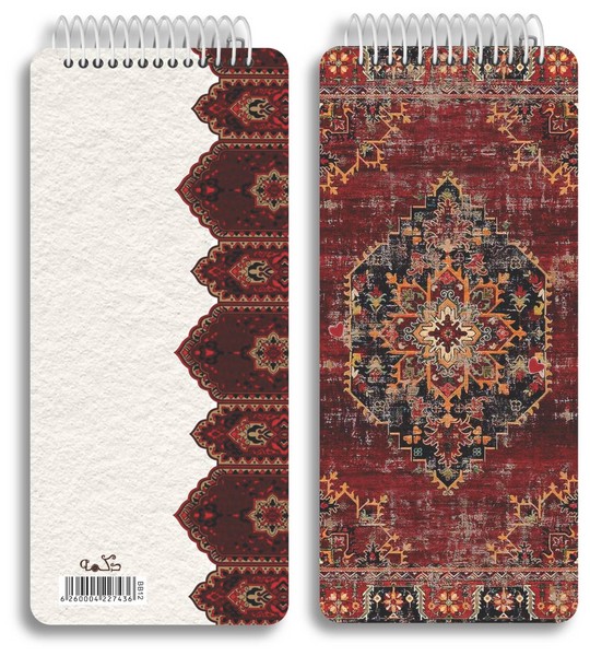 دفتر بابالنگ‌دراز 23*10 جلدچوبی BB12